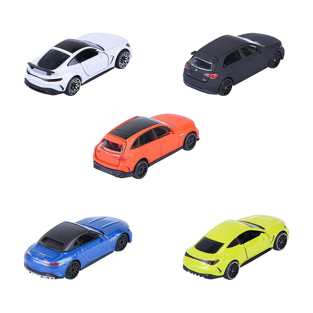 Set 5 Vehiculos Mercedes Amg Majorette