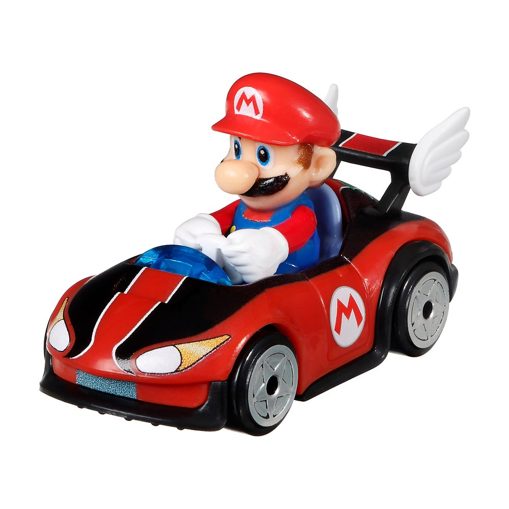 Hot Wheels Mario Kart Personajes Escala 1:64 - Mario Alas