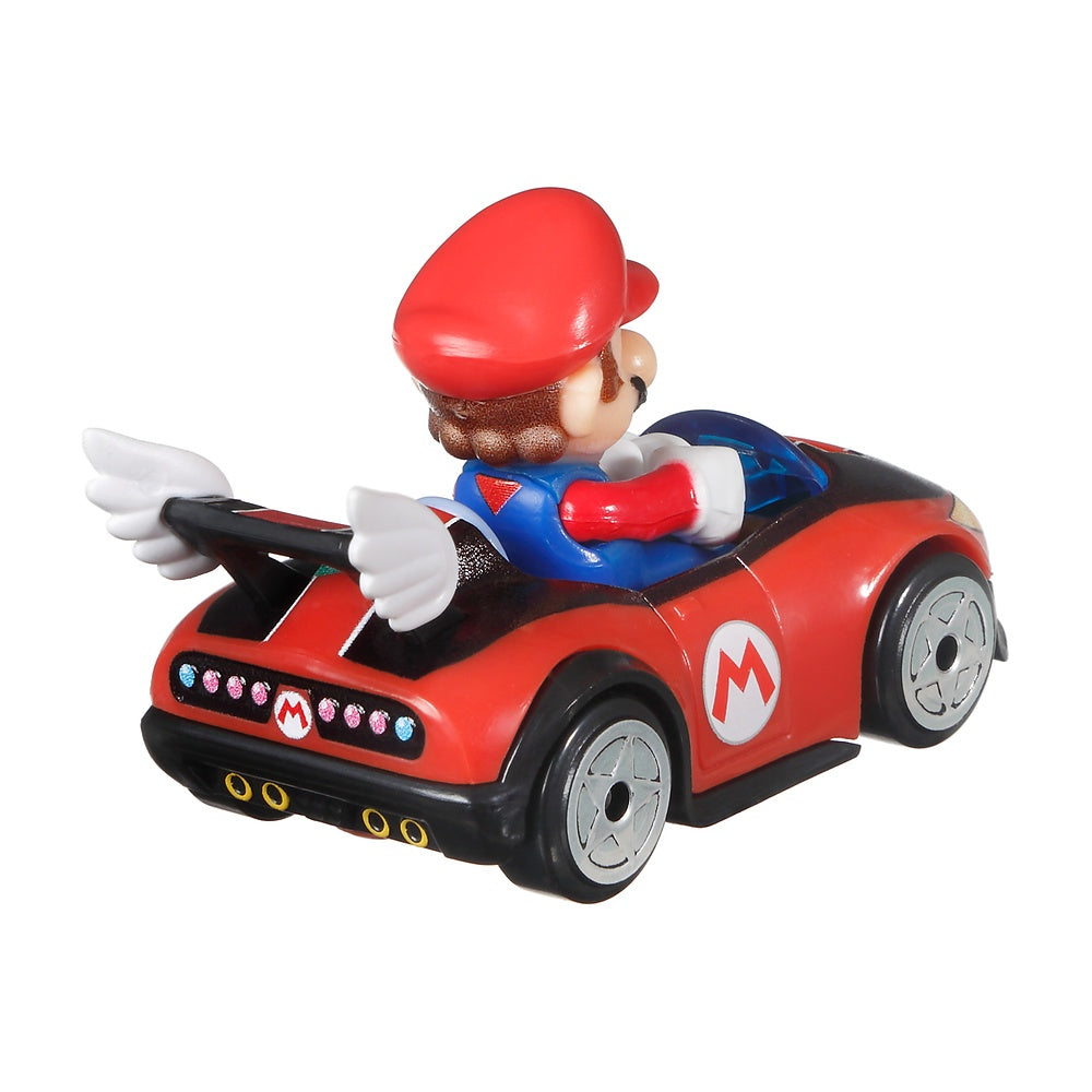 Hot Wheels Mario Kart Personajes Escala 1:64 - Mario Alas