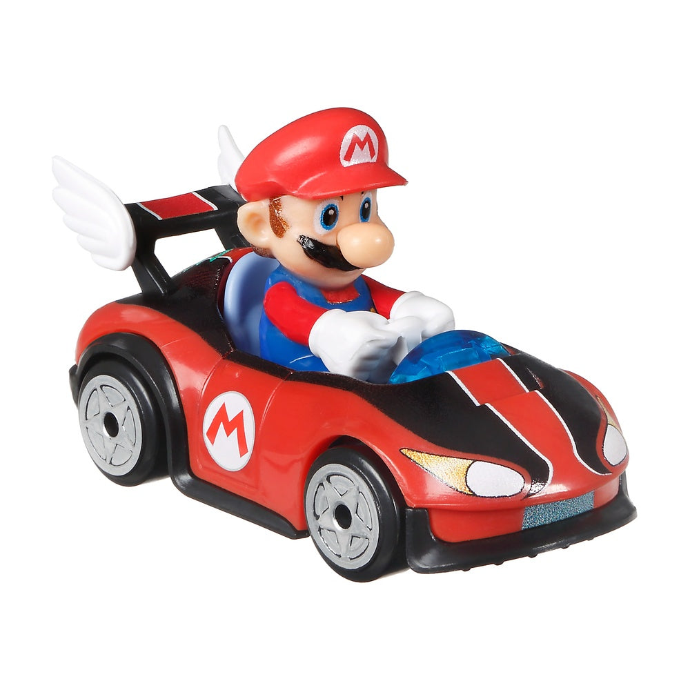 Hot Wheels Mario Kart Personajes Escala 1:64 - Mario Alas