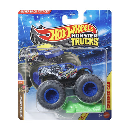 Hot Wheels Monster Truck Escala 1:64 - Silver Back Attack