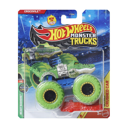 Hot Wheels Monster Truck Escala 1:64 - Crocovile