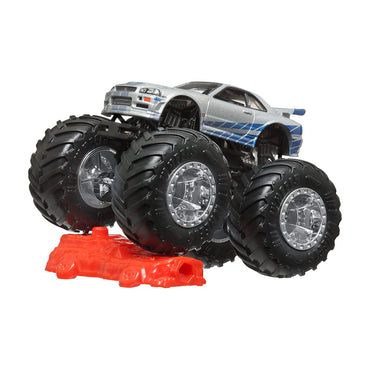 Hot Wheels Monster Truck Escala 1:64 - Ryf Nissan Skyline