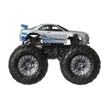 Hot Wheels Monster Truck Escala 1:64 - Ryf Nissan Skyline