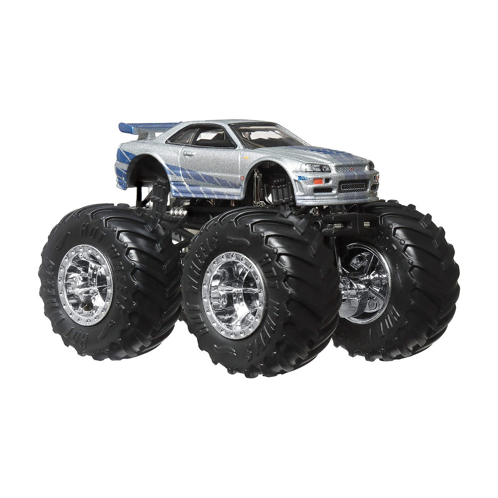Hot Wheels Monster Truck Escala 1:64 - Ryf Nissan Skyline