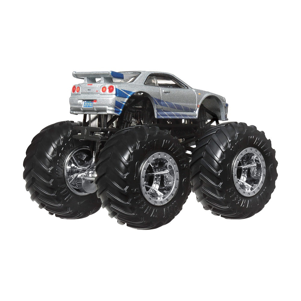 Hot Wheels Monster Truck Escala 1:64 - Ryf Nissan Skyline