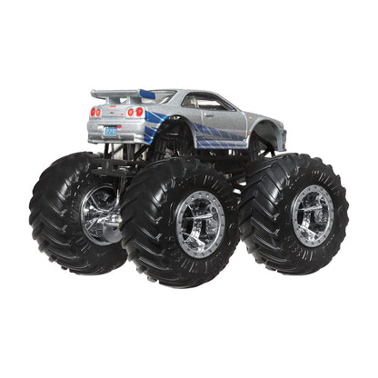 Hot Wheels Monster Truck Escala 1:64 - Ryf Nissan Skyline