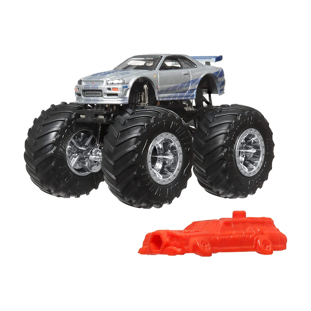 Hot Wheels Monster Truck Escala 1:64 - Ryf Nissan Skyline