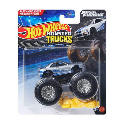 Hot Wheels Monster Truck Escala 1:64 - Ryf Nissan Skyline