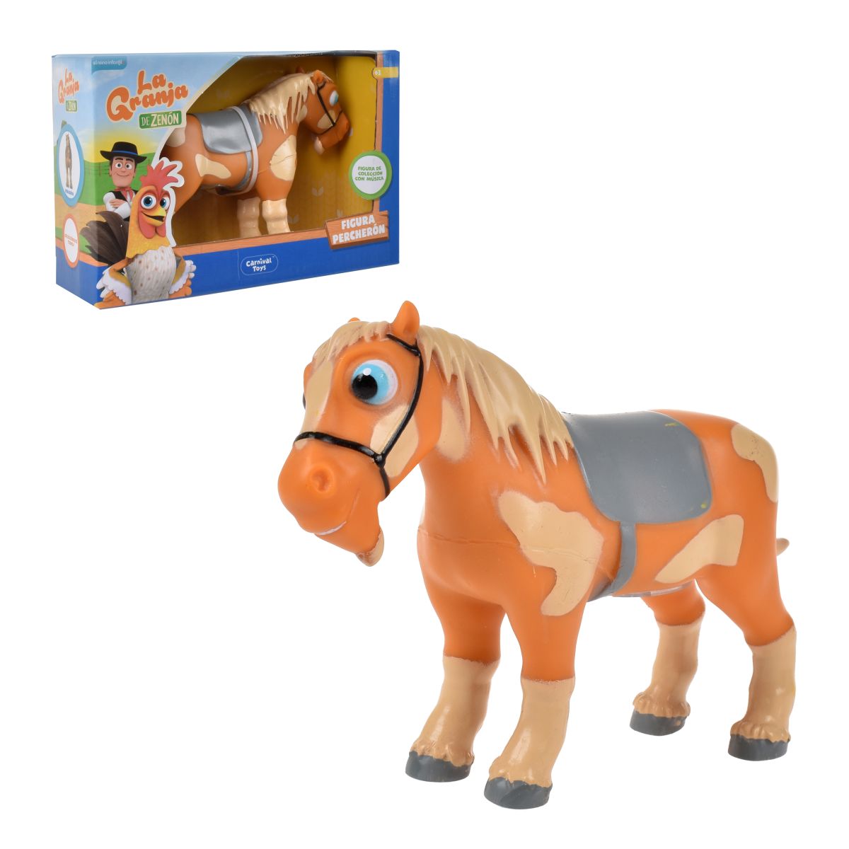 Figura Musical De 9 A 15 Cm La Granja De Zenon - Percheron