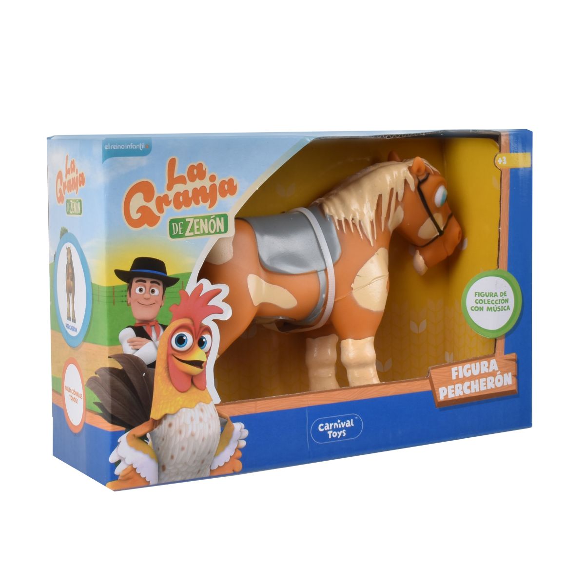 Figura Musical De 9 A 15 Cm La Granja De Zenon - Percheron