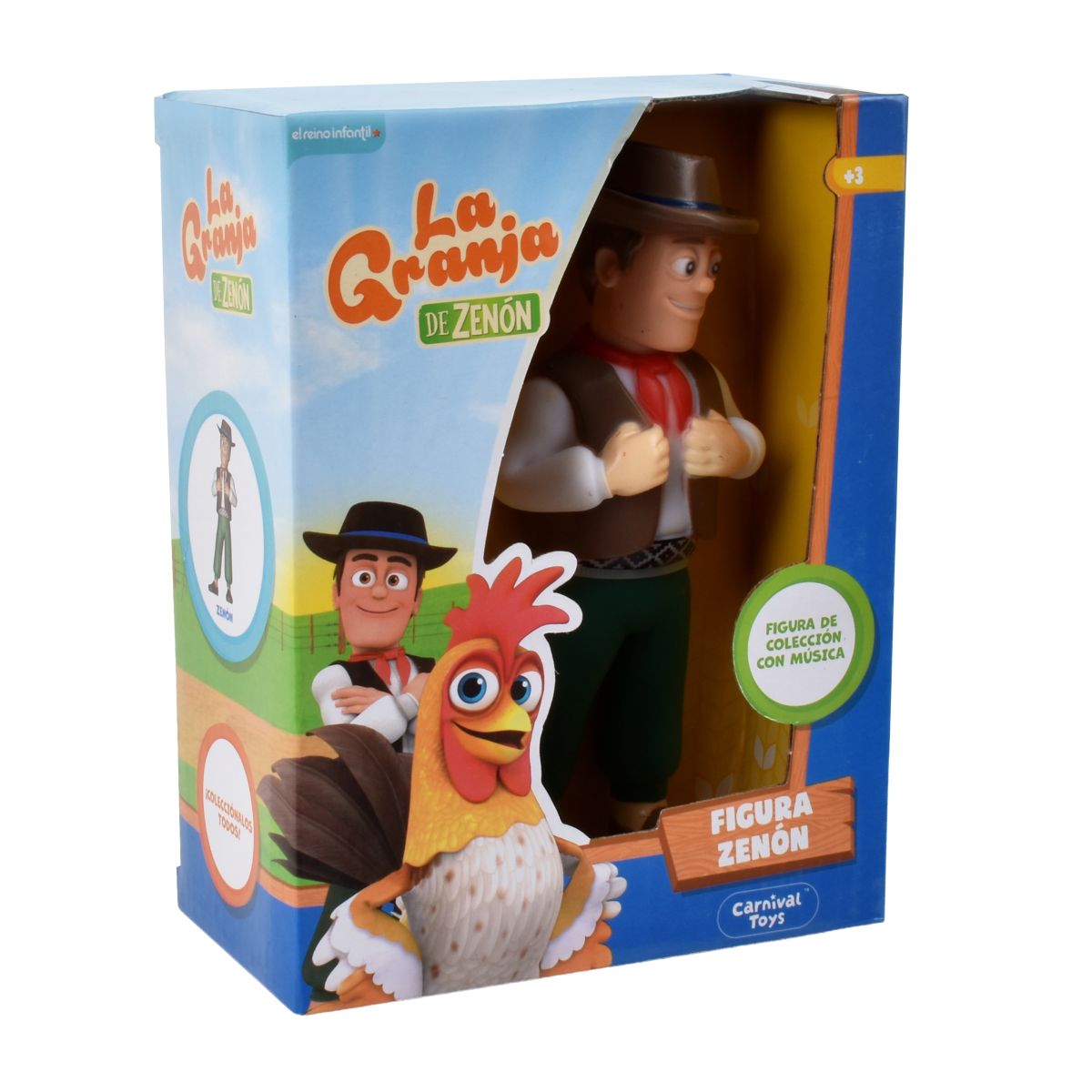 Figura Musical De 9 A 15 Cm La Granja De Zenon - Zenon