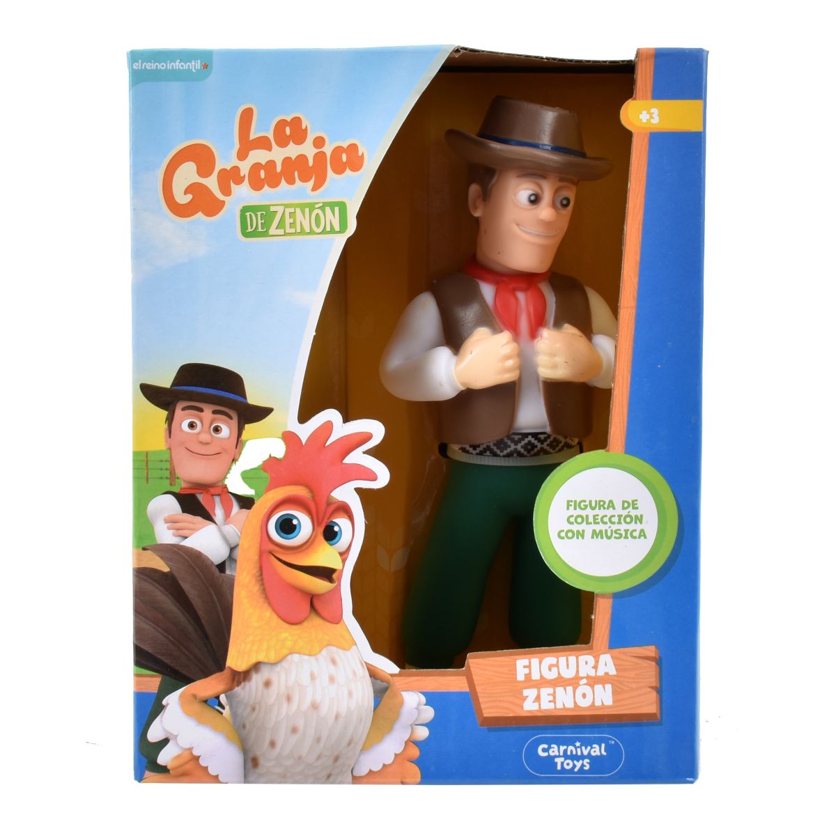 Figura Musical De 9 A 15 Cm La Granja De Zenon - Zenon