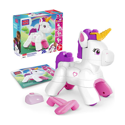 Mega Bloks Unicornio Encantado 3 en 1 26 Piezas