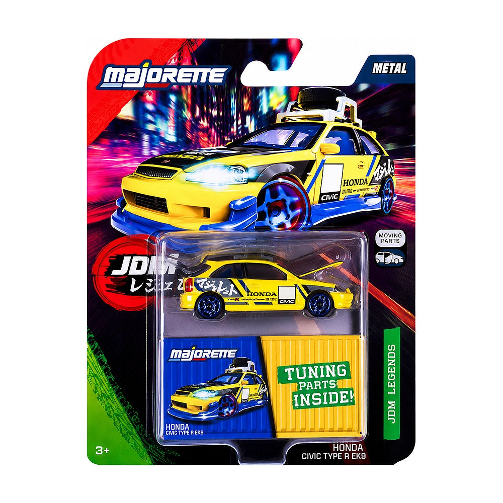 Majorette Japan Series Autos Deluxe- Honda Civic Type R