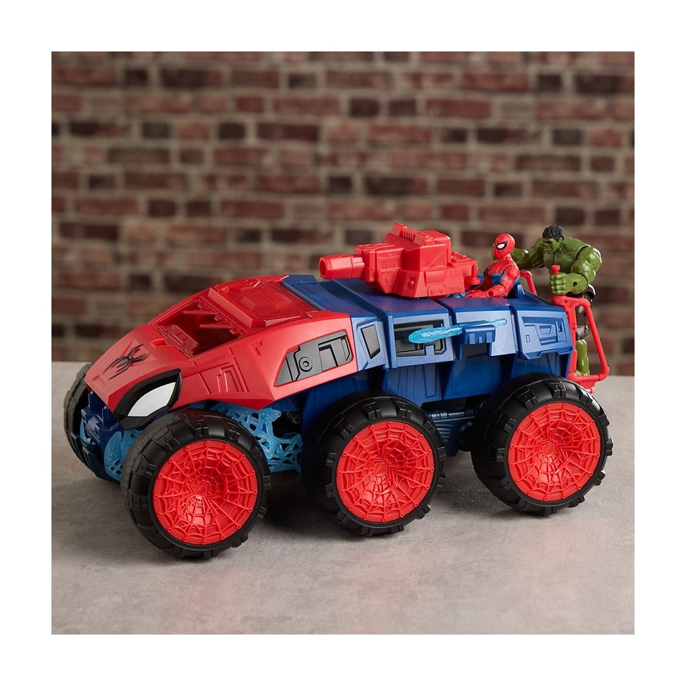 Spiderman Movie Supertanque Mordedor 2 En 1 Vehiculo