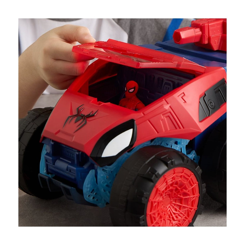 Spiderman Movie Supertanque Mordedor 2 En 1 Vehiculo