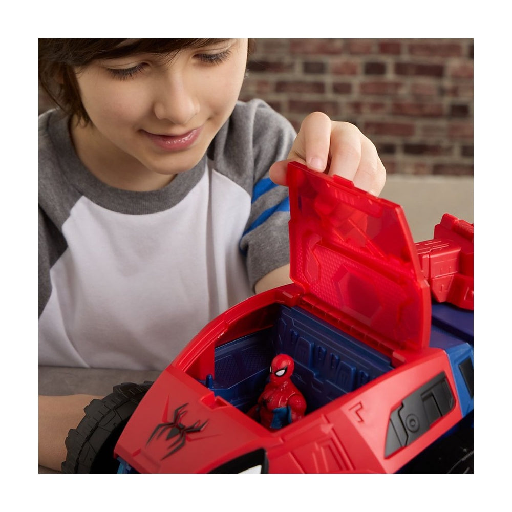 Spiderman Movie Supertanque Mordedor 2 En 1 Vehiculo