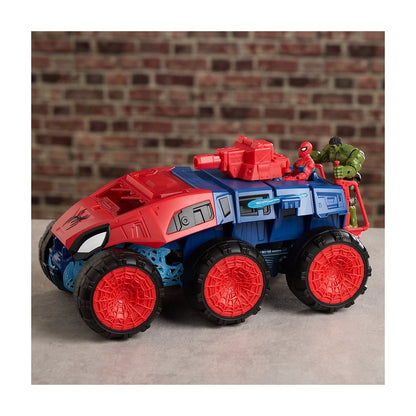 Spiderman Movie Supertanque Mordedor 2 En 1 Vehiculo