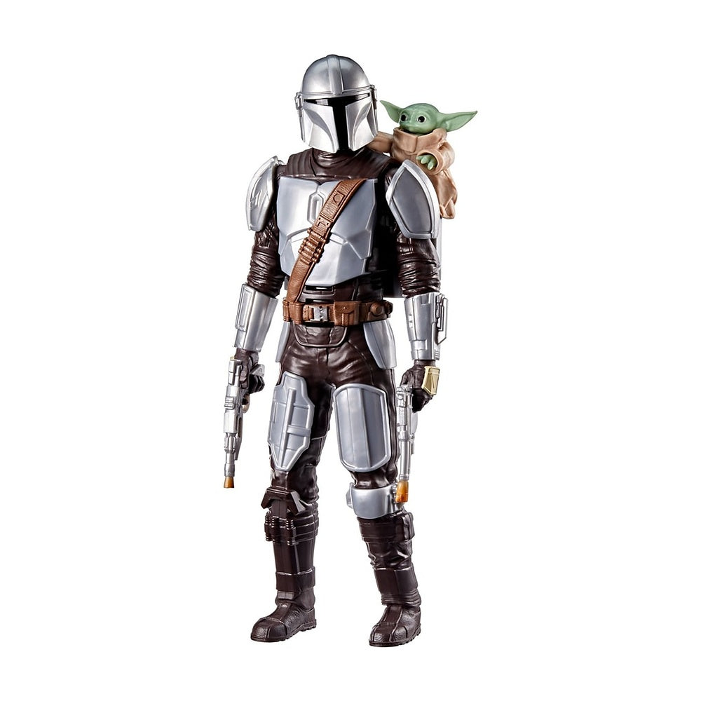 Star Wars Movie Figura Con Movimiento Mandalorian+grogu