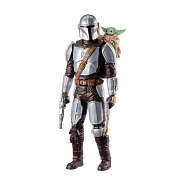 Star Wars Movie Figura Con Movimiento Mandalorian+grogu