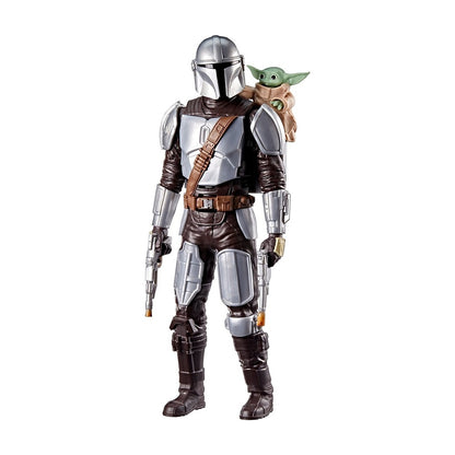Star Wars Movie Figura Con Movimiento Mandalorian+grogu