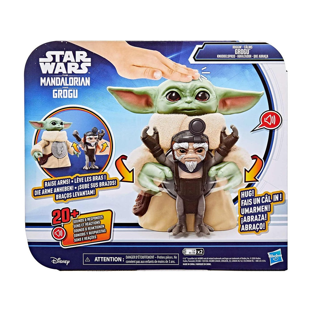 Star Wars Grogu Abrazos Con Accesorio