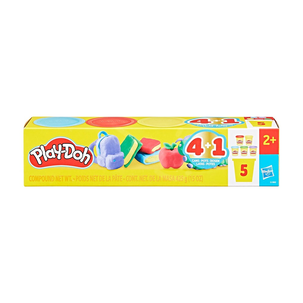 Play-doh Set Vuelta A Clases Pack De 5