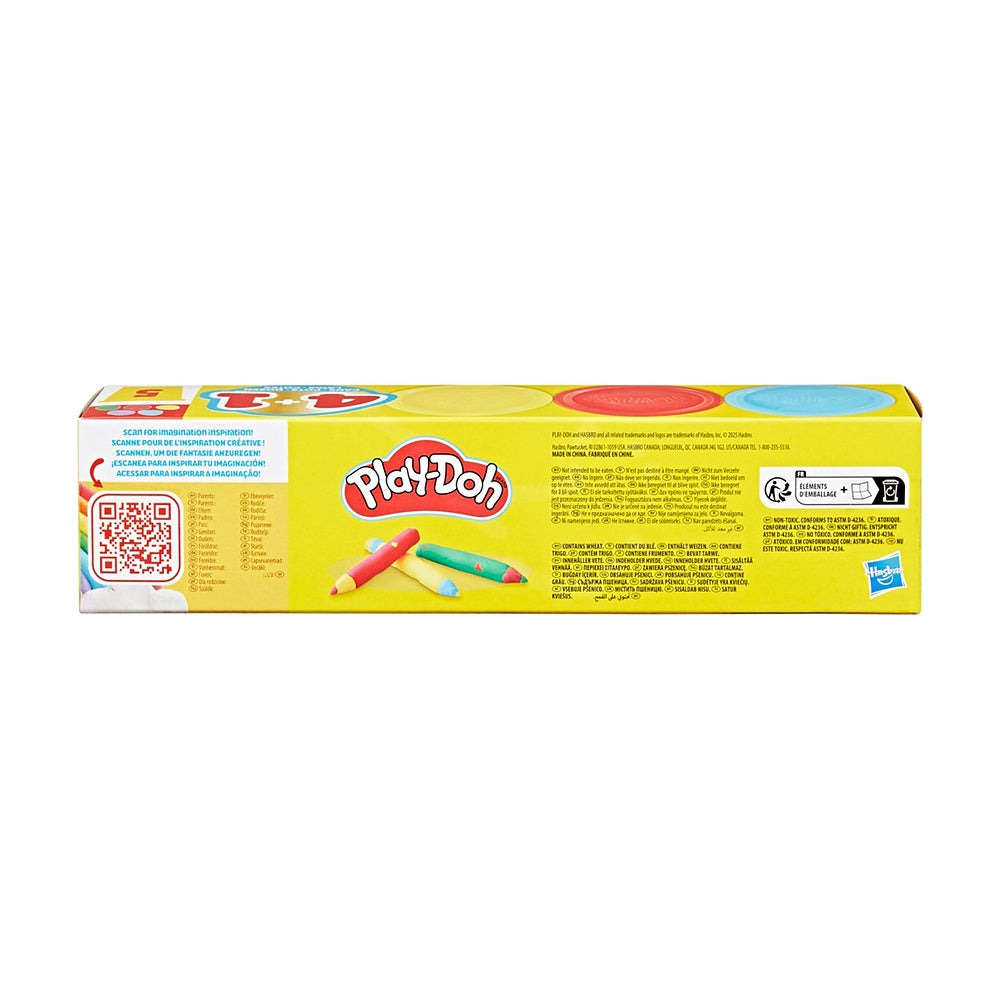 Play-doh Set Vuelta A Clases Pack De 5