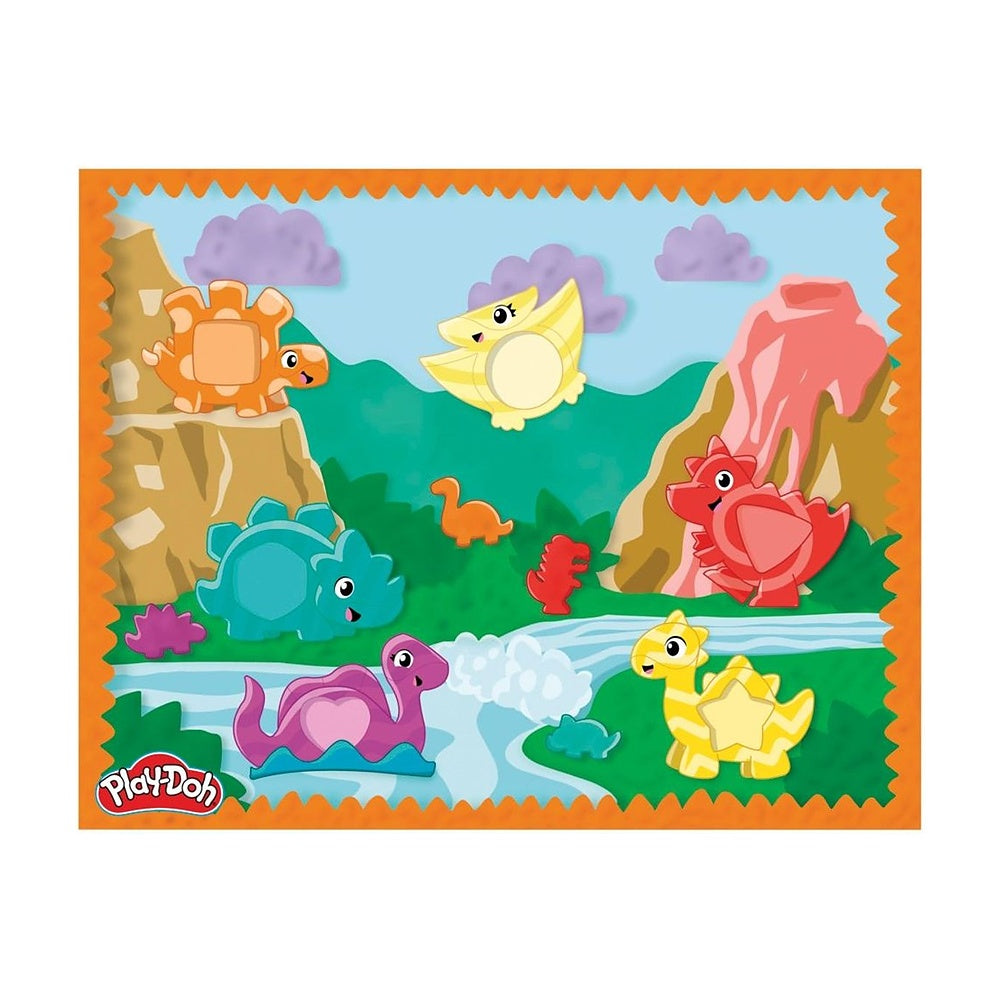 Play-doh Dinosaurio Formas Y Colores