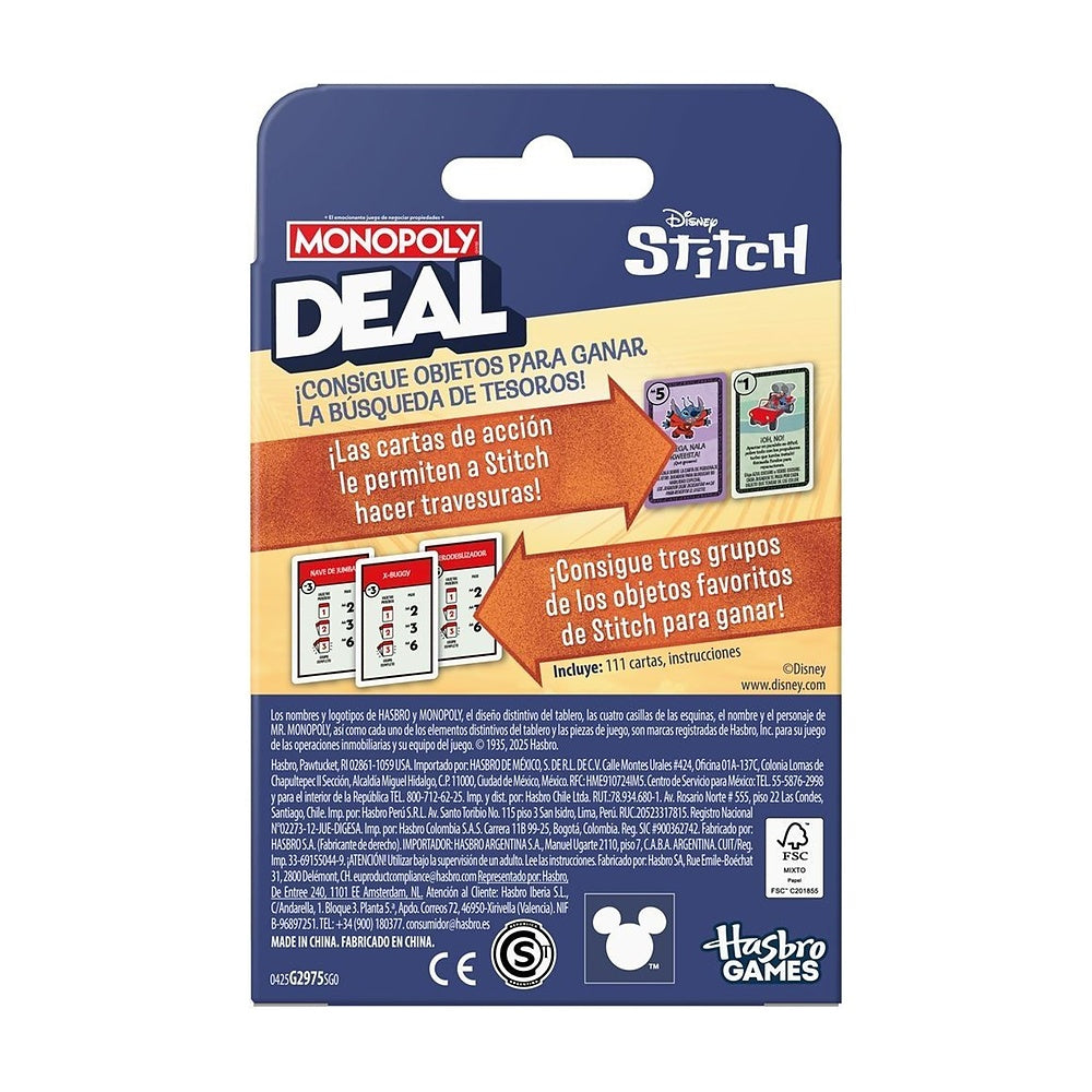 Monopoly Deal Stitch