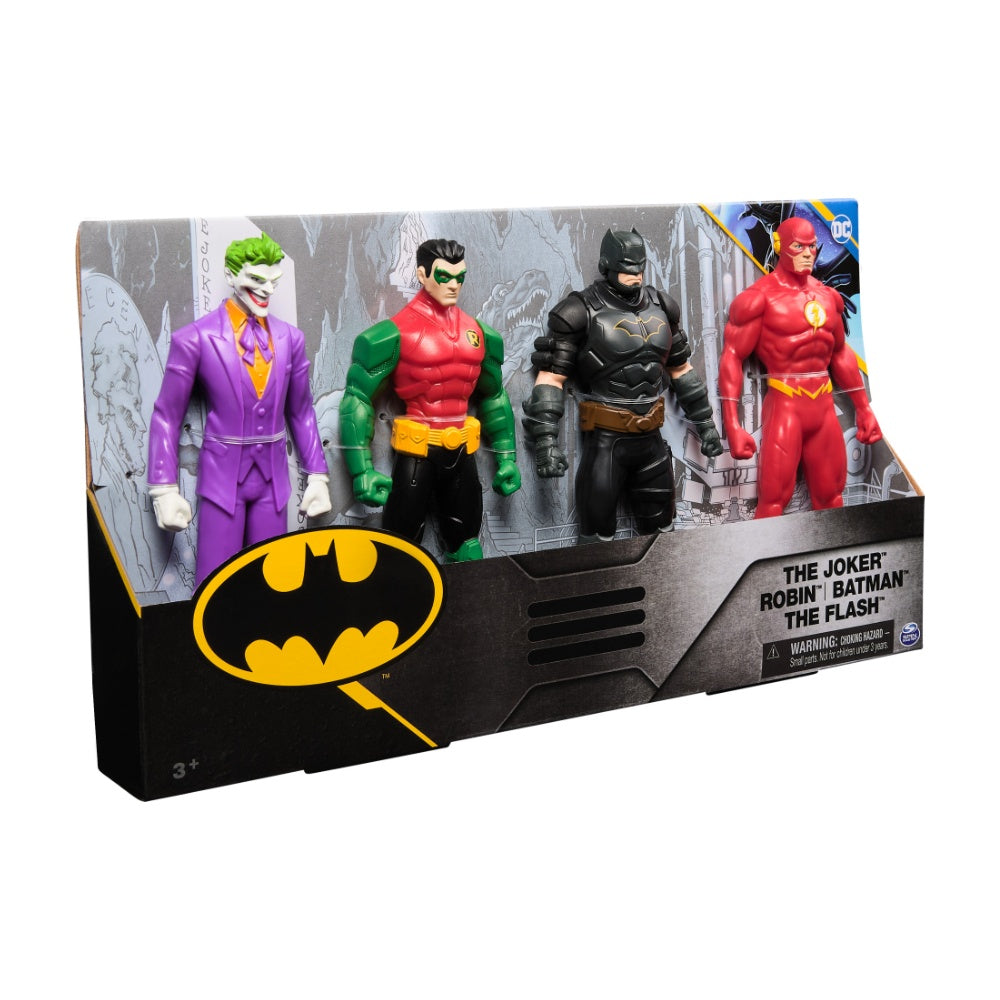Batman Figura 15cm Pack De 4 Dc Comics - foto 1