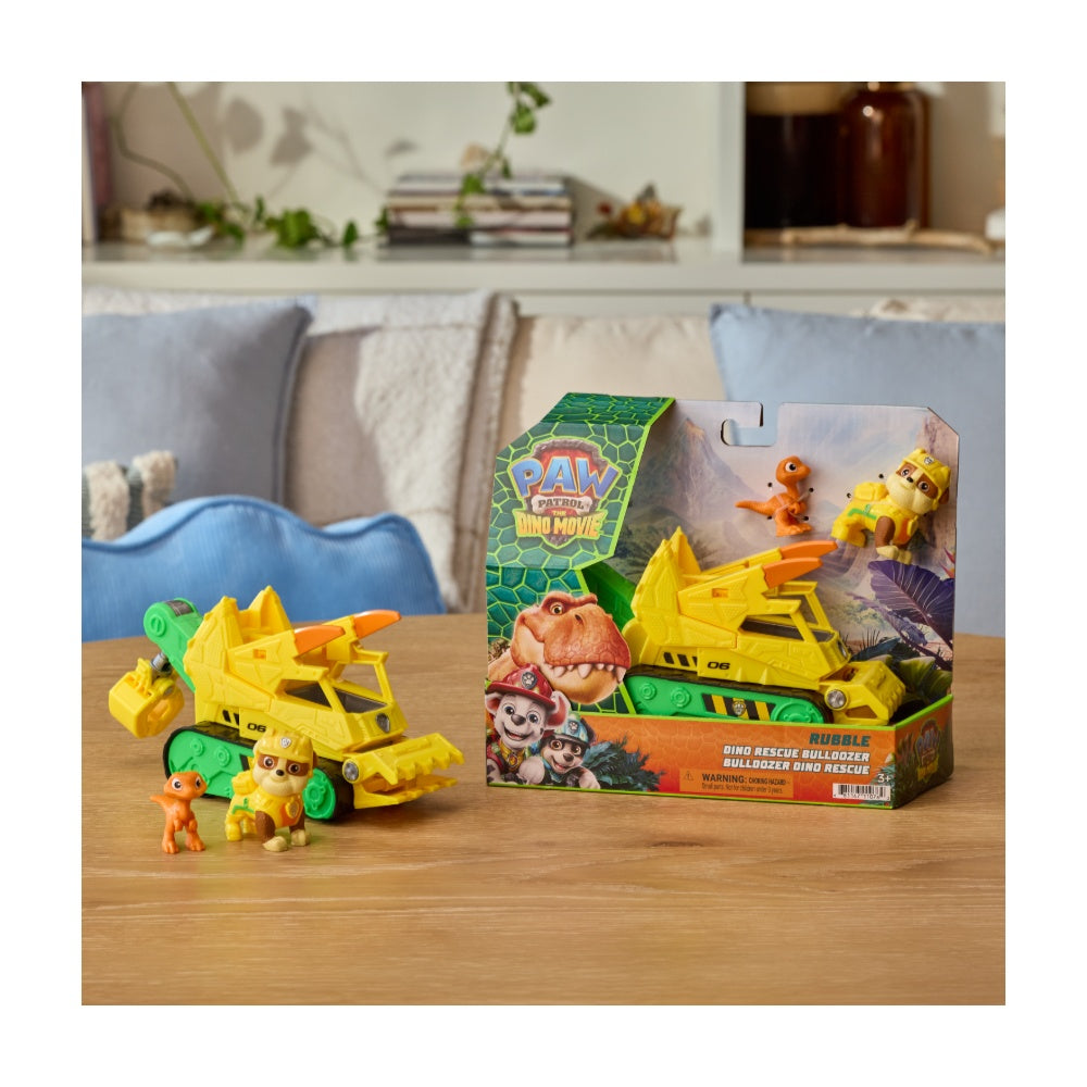 Paw Patrol La Dino Pelicula Vehiculo Rubble - foto 1
