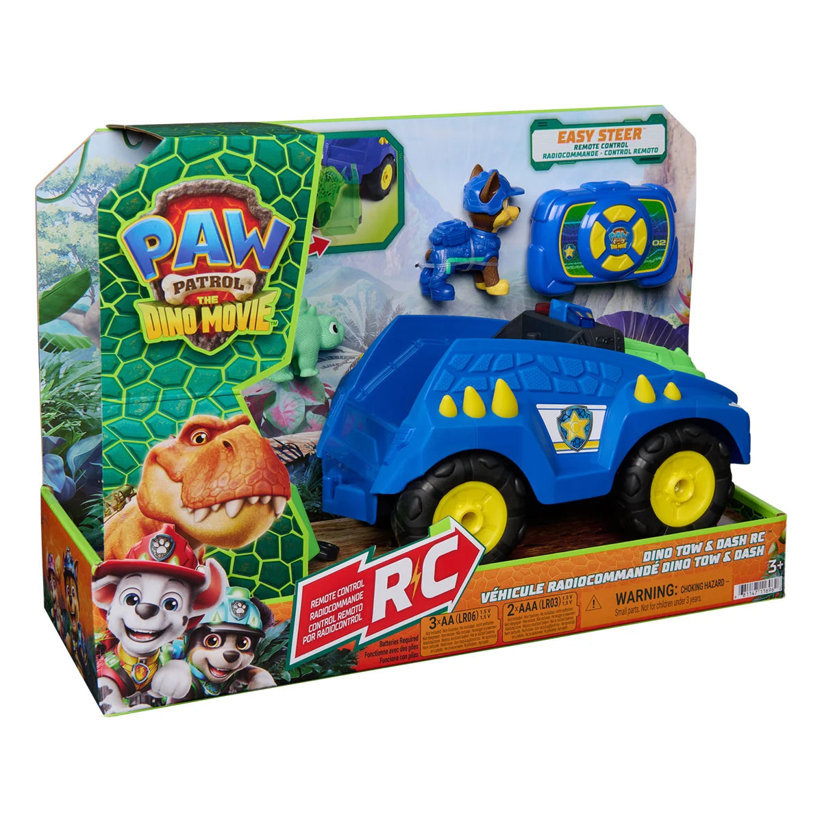 Paw Patrol Movie Dino Tow & Dash Vehiculo Rc