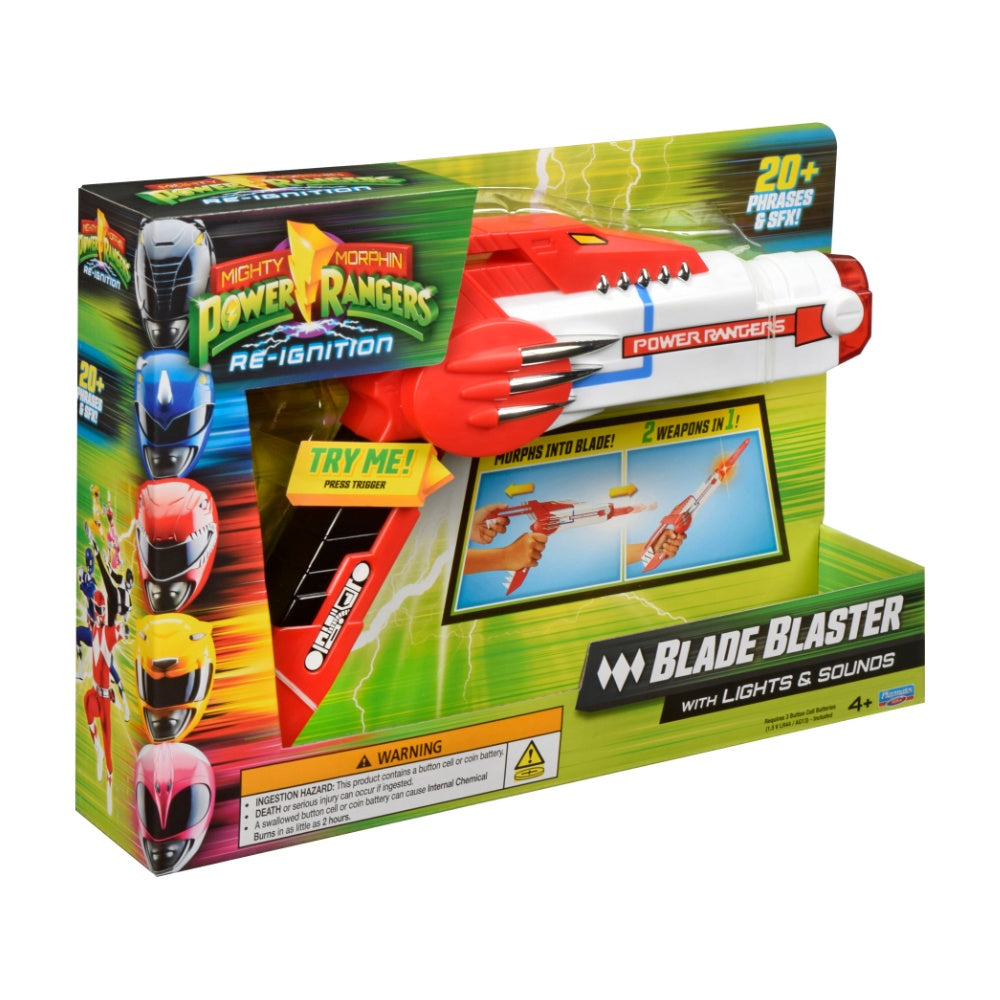 Power Rangers Blade Blaster Con Luz Y Sonido - foto 5