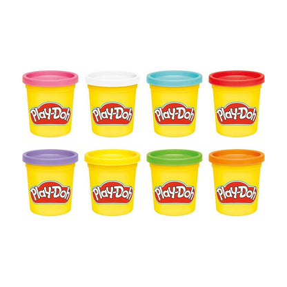 Play Doh Pack De 8 - Rainbow