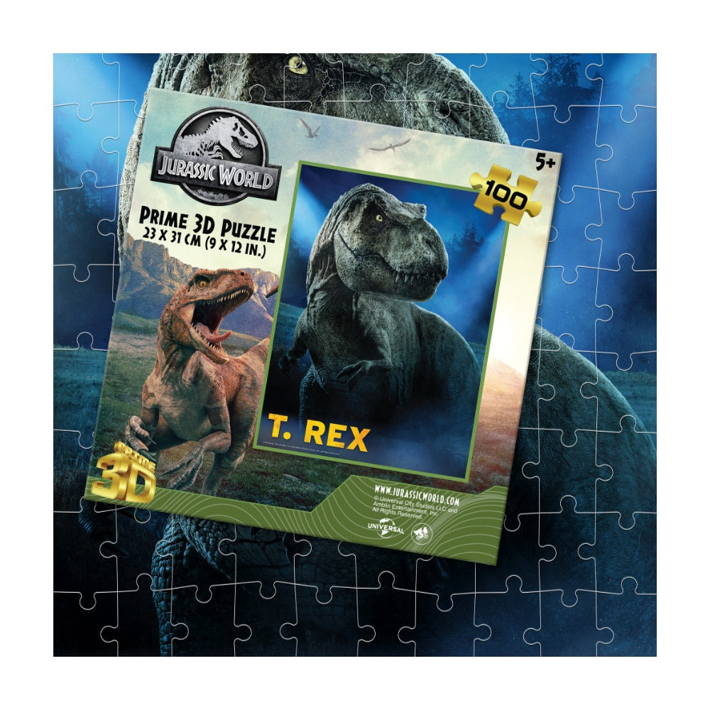 Prime 3d Jurassic World - T-rex-100pc - foto 1
