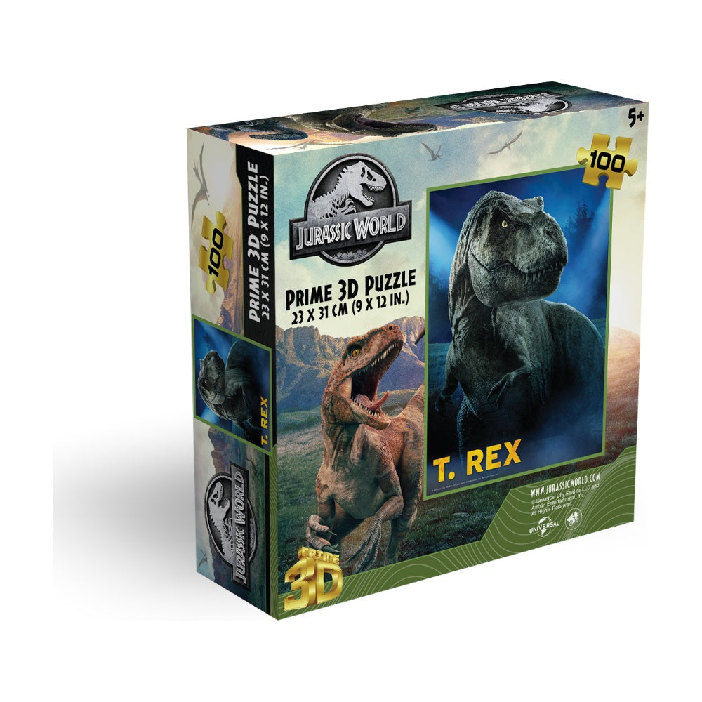 Prime 3d Jurassic World - T-rex-100pc - foto 2