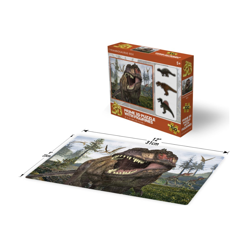 Prime 3d Tyrannosaurus Rex-100pc - foto 5