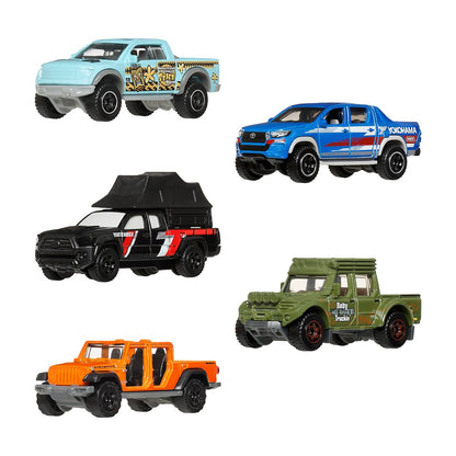 Pack De 5 Autos Matchbox - Mbx Off Road Ii