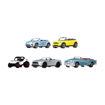 Pack De 5 Autos Matchbox - Convertible Dreams