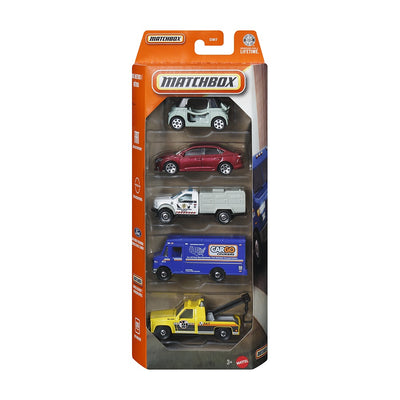 Pack De 5 Autos Matchbox - Mbx Metro