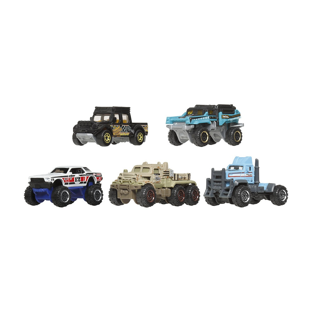 Pack De 5 Autos Matchbox - Mbx Off Road