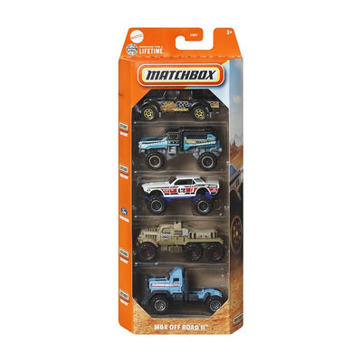 Pack De 5 Autos Matchbox - Mbx Off Road