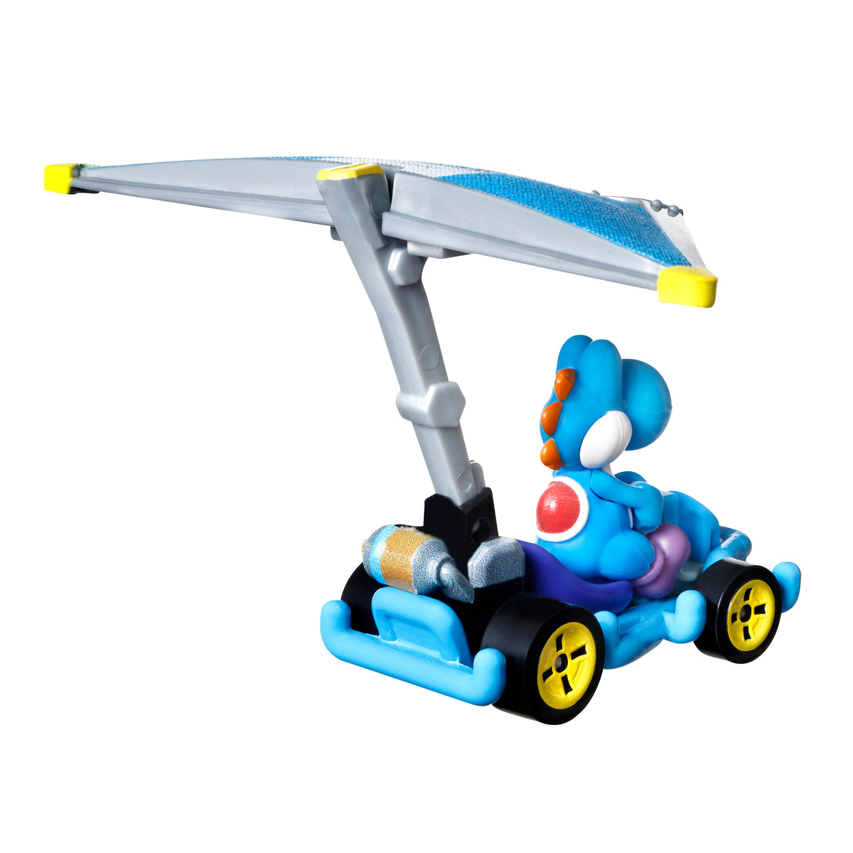 Hot Wheels Personajes Con Glider Sorpresa - Light-blue Yoshi - foto 2
