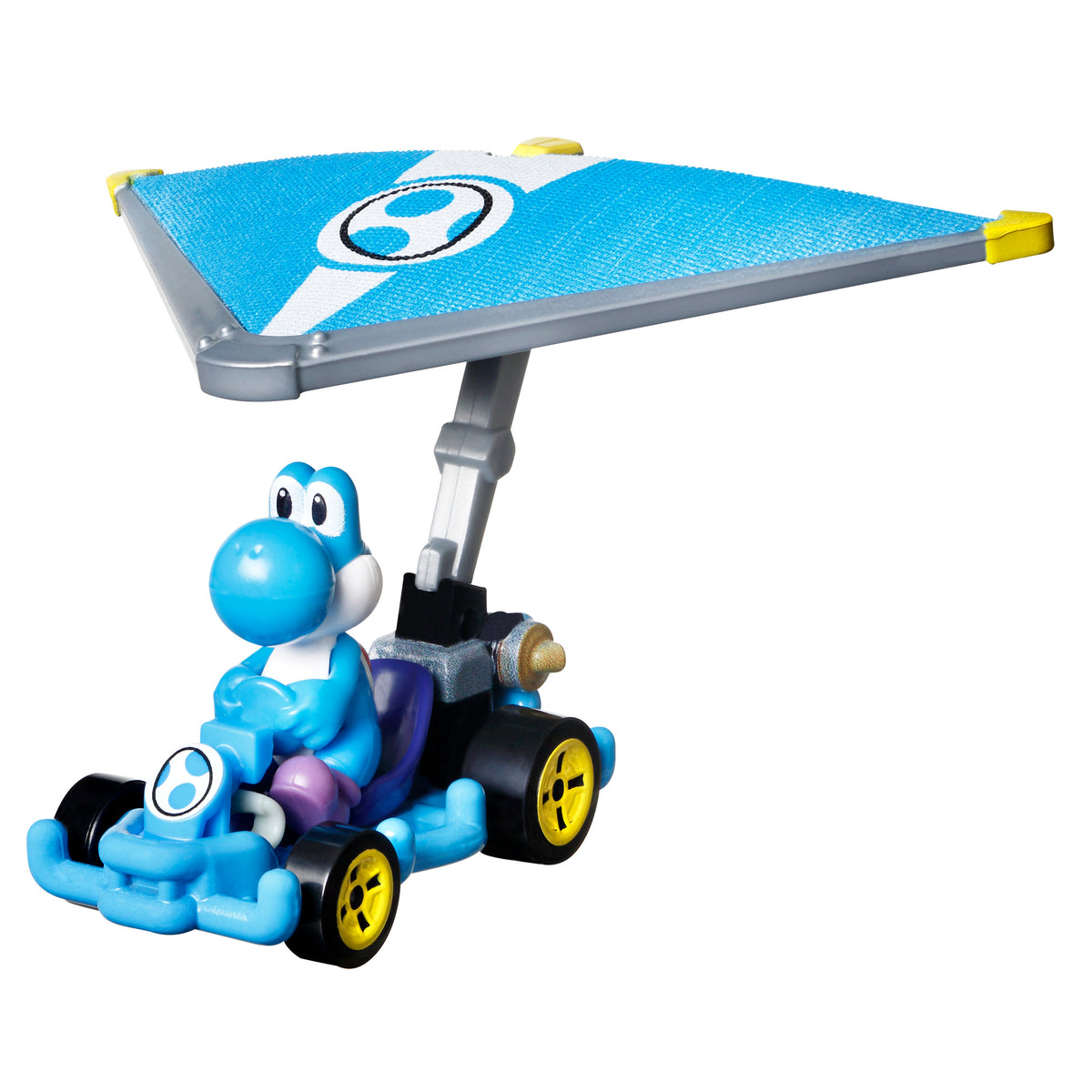 Hot Wheels Personajes Con Glider Sorpresa - Light-blue Yoshi - foto 3