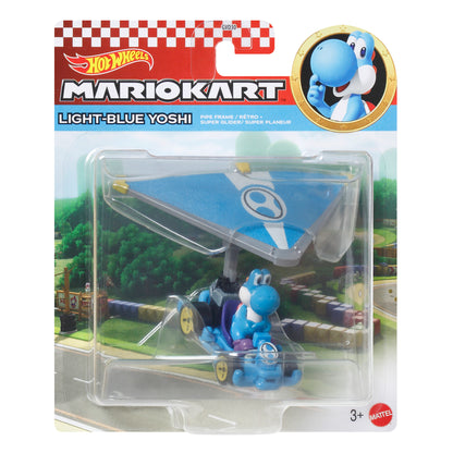 Hot Wheels Personajes Con Glider Sorpresa - Light-blue Yoshi - foto 5