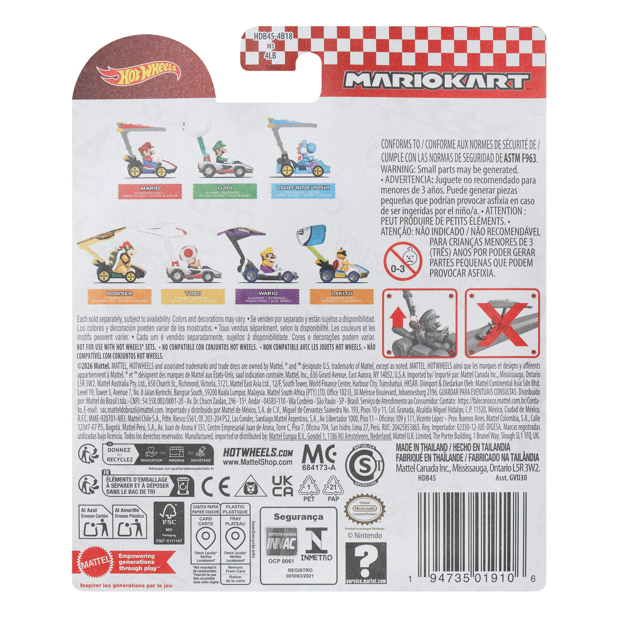 Hot Wheels Personajes Con Glider Sorpresa - Mariolakitu - foto 6