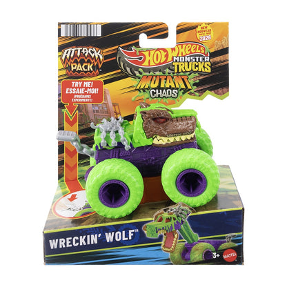Hot Wheels Vehiculo De Juguete Attack Pack - Wreckin Wolf