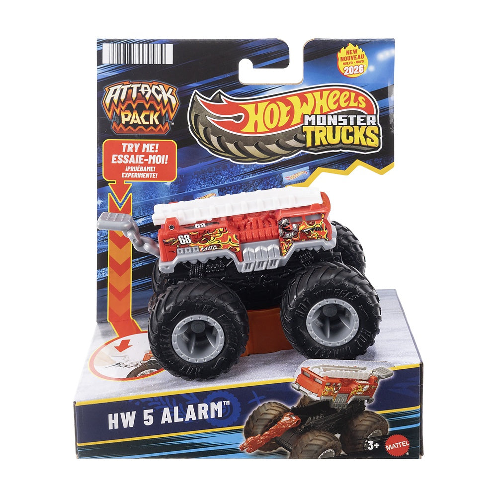 Hot Wheels Vehiculo De Juguete Attack Pack - 5 Alarm